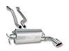 Cat-Back System Incl. Connecting Pipes/Mufflers/Tips/Mounting Hardware/5 in. Round - image 1