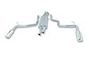 Cat-Back System; Incl. Connecting Pipes/Mufflers/Tips/Mounting Hardware/4.25 in. x 3.5 in. Oval; 12 - image 1