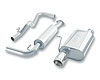 Cat-Back System Incl. Connecting Pipes/Mufflers/Tips/Mounting Hardware/4 in. Round - image 1
