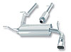 Cat-Back Exhaust System 2007-11 Wrangler 4-Door 3.8L - image 1