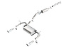 Cat-Back Exhaust System 2007-2011 Jeep Wrangler 2-Door 3.8L - image 1