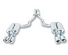 Cat-Back System Incl. Connecting Pipes/Mufflers/Tips/Mounting Hardware/4 in. Round - image 1