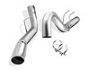Cat-Back System Incl. Connecting Pipes/Mufflers/Tips/Mounting Hardware/5 in. Round - image 1