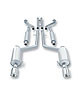 Cat-Back System Incl. Connecting Pipes/Mufflers/Tips/Mounting Hardware/4 in. Round - image 1
