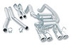 Cat-Back ATAK System Incl. Connecting Pipes/X-Pipe/Mufflers/Hardware - image 1