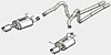 Ford Cat-Back Exhaust System 2011-13 Mustang 3.7L V6 - image 1