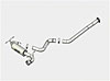 2010 for Subaru Imprezza WRX Hatchback 2.5L Turbo Single Rear Exit - image 1