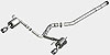 Cat-Back Exhaust System 2010-11 Legacy GT 2.5L Turbo - image 1