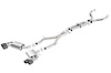 140688CFBA ATAK Cat-Back Exhaust System for 2016–2024 Chevrolet Camaro SS, 2020–2024 Camaro LT1 6.2L V8 with NPP - image 1