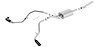 Cat-Back Exhaust System With S-Type Mufflers for 2014-2018 Silverado/Sierra 1500 5.3L - image 1