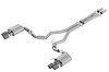 140742CF S-Type Cat-Back Exhaust System for 2018–2023 Ford Mustang GT 5.0L V8 with Active Valve - image 1