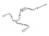 140751SB S-Type Cat-Back Exhaust System for 2018–2021 Volkswagen GTI MK7.5 2.0L 4 Cyl.