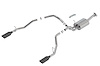 Cat-Back Exhaust System 2019 Ram 1500 5.7L 2WD/4WD - Black Tips - "S-Type" Muffler - image 1