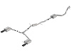 140759BC ATAK Cat-Back Exhaust System for 2017–2019 Audi A4 Quattro Avant, Allroad 2.0L 4-Cyl. AWD - image 1