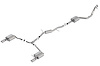 140759SB ATAK Cat-Back Exhaust System for 2017–2019 Audi A4 Quattro Avant, Allroad 2.0L 4-Cyl. - image 1