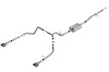140770CF Touring Cat-Back Exhaust System for 2018–2024 Lincoln Navigator 3.5L V6 Twin Turbo - image 1