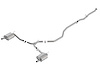 Cat-Back Exhaust System Fits Select Honda Accord - image 1
