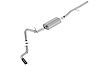 Cat-Back Exhaust System 2019 Silverado/Sierra 1500 5.3L, Single-Side Exit - Black Chrome Tip - image 1