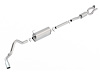 Cat-Back Exhaust System 2017-2019 Ford F-250/F-350 SD 6.2L V8 2WD/4WD - Regular/Crew Cab - Polished Tip - "S-Type" Muffler - image 1