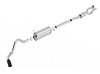 Cat-Back Exhaust System 2017-2019 Ford F-250/F-350 SD 6.2L V8 2WD/4WD - Regular/Crew Cab - Black Chrome Tip - "S-Type" Muffler - image 1