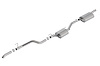 Cat-Back Exhaust System Jeep Gladiator JT 3.6L V6 4WD Crew Cab - "Touring" Muffler - Brushed Turndown Tip - image 1