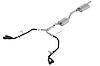 140814CB Touring Cat-Back Exhaust System Fits Select Jeep Gladiator 3.6L V6 - image 1