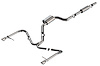 140850SB S-Type Cat-Back Exhaust System for 2021 Ford Bronco Sport 2.0L 4 Cyl.