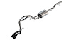 140854BC Touring Cat-Back Exhaust System Fits Select Chevrolet Tahoe, Tahoe Z71, GMC Yukon, Yukon AT4 5.3L V8 - image 1