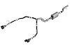 140859CF S-Type Cat-Back Exhaust System Fits Select Chevrolet Tahoe, GMC Yukon 6.2L V8 Engine