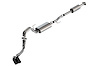 140870BC Touring Cat-Back Exhaust System Fits Select Ford F-150 2.7L, 3.5L V6