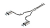140894 ATAK Exhaust System for 2019-2024 Ford Explorer ST, Platinum PHEV 3.0L V6 Engine - image 1