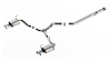 140907 Cat-Back Exhaust System S-Type fits Select Subaru WRX [Chrome Tips]