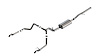 Cat-Back Exhaust System Fits Select Chevy Silverado 1500 ZR2 6.2L 4WD, GMC Sierra 1500 AT4X 6.2L 4WD [Touring Muffler] - image 1