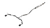 140922CFBA S-Type Cat-Back Exhaust System Fits Select Acura Integra, Honda Civic Si 1.5L 4-Cyl.
