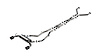 140929CFBA S-Type Cat-Back Exhaust System Fits Select Nissan Z 3.0L V6 Twin Turbo Engine