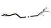 140937 S-Type Cat-Back Exhaust System for Select Ford Maverick 2.0L 4 Cyl. FWD