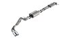 S-Type Cat-Back Exhaust System, 2.25 in., True Dual, Bright Tips, Fits Select Ford Ranger