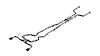 140978BC ATAK Cat-Back Exhaust System for 2016-2024 Infiniti Q50 for 2016-2024 3.0L V6