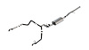 141002 Touring Cat-Back Exhaust System Fits Select Chevrolet Silverado 1500 ZR2, GMC Sierra 1500 AT4X 6.2L V8 4WD Crew Cab - image 1