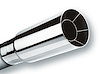 Stainless Steel Exhaust Tip Outlet Size: 2-1/2"