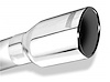 Stainless Steel Exhaust Tip Outlet Size: 3" x 4-3/4"