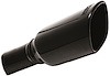 Black Chrome Exhaust Tip Outlet Size: 3.25" x 3.28" - image 1