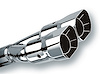 Stainless Steel Exhaust Tip Outlet Size: 2-7/8" x 3-3/8" - image 1