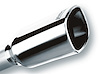 Stainless Steel Exhaust Tip Outlet Size: 3.28" x 3.5" - image 1