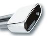 Stainless Steel Exhaust Tip Outlet Size: 3" x 6.69" - image 1