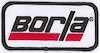 EXHUAST PATCHinBORLA EXHAUSTinLOGO 2inx4 - image 1