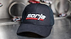 21561 Baseball Cap Borla Logo Universal Fit [Black] - image 1
