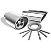 XR-1 Wet/Dry Marine Performance Muffler Type: Round - image 1
