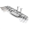 Exhaust Diffuser 2014-19 Chevy Corvette C7 - image 1