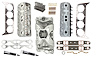 IK 200 Series Cylinder Head Kit with Single Plane Intake - image 1